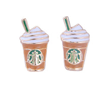 Load image into Gallery viewer, Earrings Iced Mocha Latte
