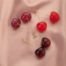 Load image into Gallery viewer, Earrings Sweet Cherry Red
