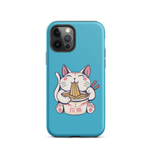 Load image into Gallery viewer, Protective iPhone case - Cat Noodles Blue
