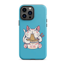 Load image into Gallery viewer, Protective iPhone case - Cat Noodles Blue
